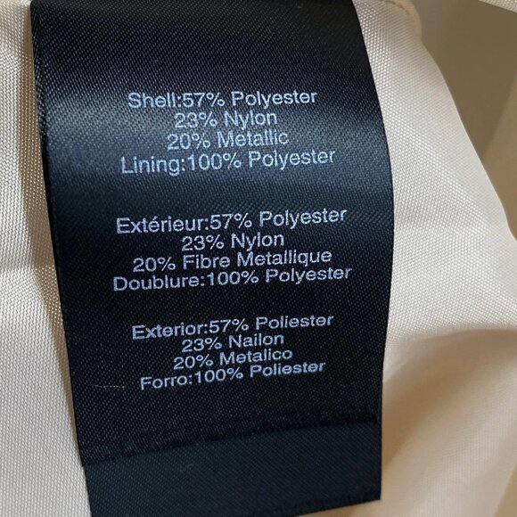 Donna Karan Women’s One-Shoulder Bow Maxi Ball Gown Size 2 Ash Brown Floral - Picture 10 of 10